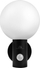 Lampë LED e jashtme Maclean, 15W, 1600lm, IP65, me sensor lëvizjeje PIR, e zezë