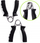 Kapëse dore PROFIT GRIP DK 1114, set 2 copë, me doreza plastike ergonomike, të zeza