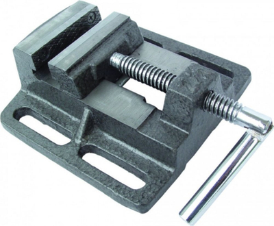 Mengene për stendë shpimi Dedra DED1299, 100mm, metal, gri