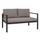 Sofa alumini gri (HM5523.02), gri