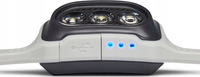 Fener koke Black Diamond Deploy 325, 325 lumene, USB C, i bardhë