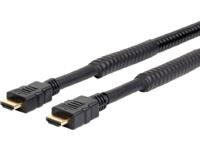 Kabllo HDMI Vivolink PRO Armoured, për video edhe audio, ngjyrë e zezë