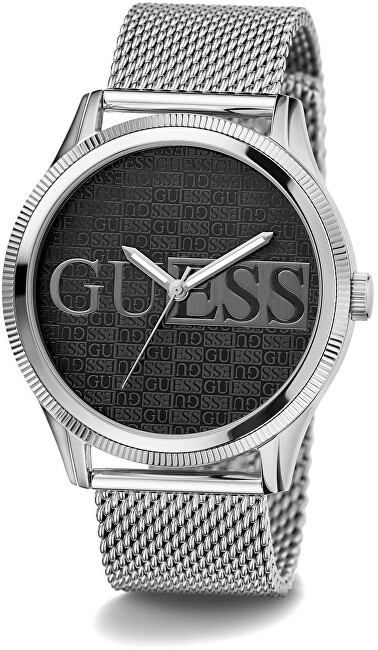 Orë dore për meshkuj Guess Reputation GW0710G1, e argjendtë