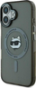 Futrollë Karl Lagerfeld KLHMP16MHLSCHK për iPhone 16 Plus 6.7", hardcase, e zezë