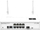 Firewall MikroTik CRS109, 128 MB, 8 x RJ - 45, i bardhë