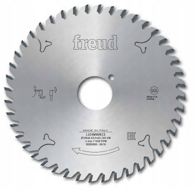 Disk sharrë Freud HM, 120x30 mm, 18 dhëmbë, për brazdim 5 mm