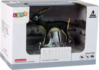 Figurine lodre LeanToys Animals of the World Blackbuck Antelope, plastike, e lyer me dore