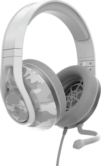 Гејминг слушалки Turtle Beach RECON 500, со кабел 3.5mm, микрофон со поништување на бучава, Arctic Camo