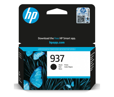 Patronë boje HP 937 4S6W5NE, origjinale, kapacitet standard, e zezë