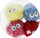 Pompom dekorativ Craft with Fun, 4 copë, me shumë ngjyra