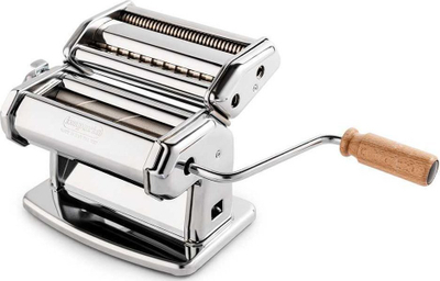 Makinë për makarona Imperia IPASTA T6.5, 12 mm, metal, argjend