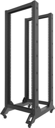 Rack i hapur 19" V2, 32U, 600x800 mm, i zi