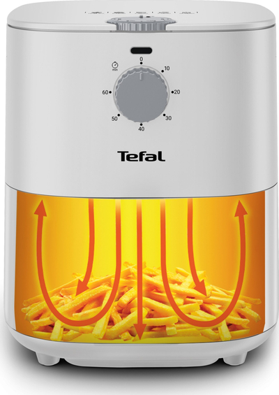 Фритеза со воздух Tefal Easy Fry Essential EY130A10, 3.5L, 1400W, сива
