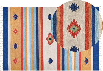 Tapet pambuku TARONIK Kilim, 200 x 300 cm, shumëngjyrësh