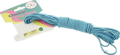 Litar kërcimi Adar Chinese Jump Rope, plastik elastik, për kalamaj, me ngjyra të përziera