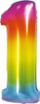 Balon folje Balnek Rainbow ALBI, 76 cm, shumëngjyrësh