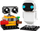 Set LEGO BrickHeadz Disney Pixar Eve edhe Wall E, figura për koleksion