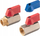 Valvul sferike mini Ferro 1/2" FF, bronzi, e kuqe