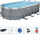 Pishinë Bestway Power Steel, 549x274cm, e hirtë