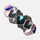 Këllëf për Apple Watch Ringke Slim, seri 10 46mm, set 2 copë, transparent edhe i zi mat