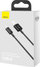 Kabllo BASEUS Superior Series USB-A - Lightning, 2.4A, 1m, e zezë