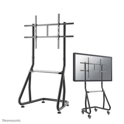 Karrocë televizori Neomounts NS-M3800BLACK, 60"-100", 100kg, e zezë