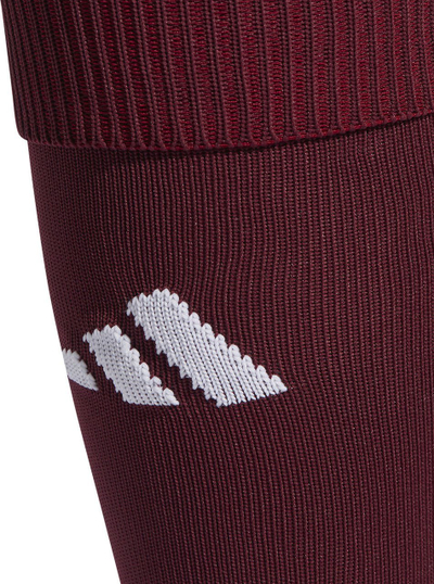 Çorape futbolli adidas Milano 23 IB7820, Aeroready, gjatësia deri te gjuri, burgundy