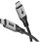 Kabllo USB C Goobay 74776, 1.5m, 240W, i zi gri