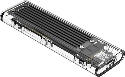 Kuti e jashtme SSD ORICO M.2 NVMe, USB 3.1 Gen2 10Gbps, Type‑C, transparente