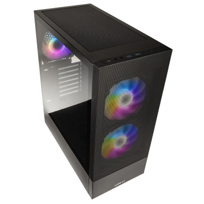 Kasa PC Lian Li Lancool 205 Mesh C, Mid Tower, xham i temperuar, e zezë