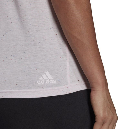 Bluzë sportive Adidas Winrs 3.0 Tee W HE1706, pambuk me poliestër, rozë