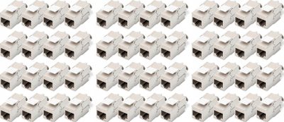 Modul keystone Digitus CAT 6A i ekranizum, montim pa vegla, argjend