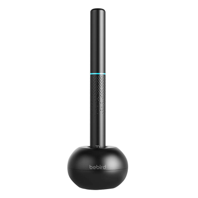 Otoskop inteligjent Bebird M9 S, kamerë 1080P, WiFi për Android dhe iOS, i zi