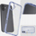 Mbështjellës telefoni Spigen Ultra Hybrid Sky Crystal, për iPhone 16 Plus, transparent