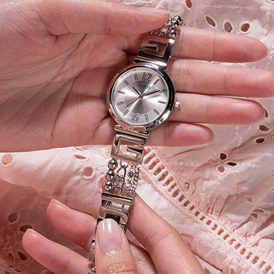 Orë dore GUESS Night Life GW0545L1 për goca