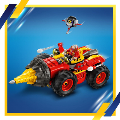 Set LEGO Sonic the Hedgehog 76999, Super Sonic kundër Egg Drillster, 8+
