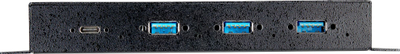 Hub USB StarTech 4 porta, USB 3.2 10Gbps, metalik industrial, i zi