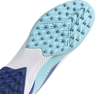 Këpucë futbolli adidas X Crazyfast.3 LL TF M ID9347, pa lidhëse, për tapet sintetik, blu