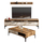 Set mobilie për dhomë ndejeje (HM11855.02), bardhë