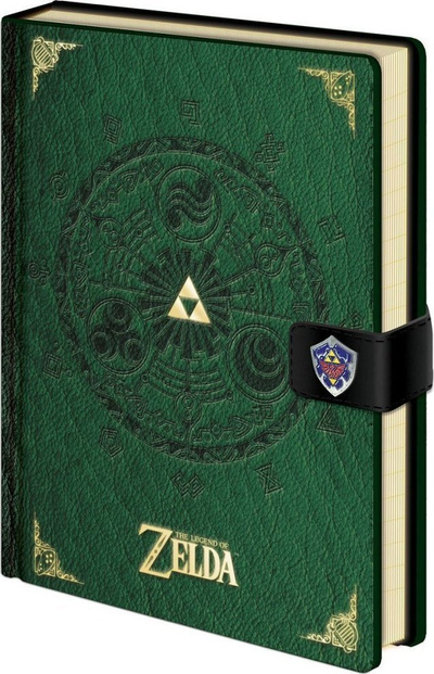 Fletore Pyramid International A5, The Legend of Zelda, me vija, jeshile shumëngjyrëshe