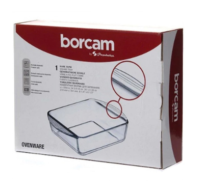 Enë për pjekje Borcam (1 copë), 1.04 L