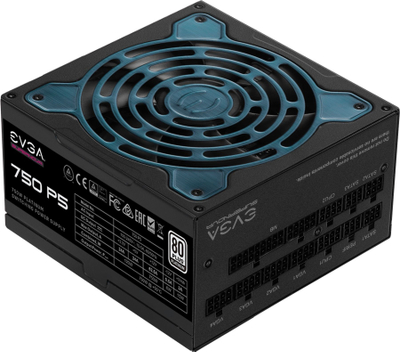 Напојување EVGA SuperNOVA 750 P5, 750W, 80 Plus Platinum, модуларно, црно
