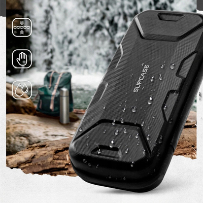 Kuti mbrojtëse Supcase për Nintendo Switch 2, rezistente, e zezë