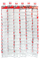 Set distancaresh pllaka Modeco Expert, 1.0 – 3.0 mm, 90 copë, të bardha