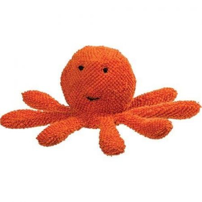 Lodër pelushi Snuggle Tots Beanie Animal, oktapod, 15 cm, portokalli
