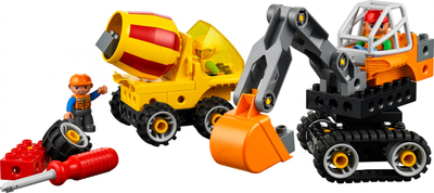 Set lodrash ndërtimi LEGO Education Tech Machines, 95 copa, për kalamaj 3–6 vjeç, shumëngjyrësh