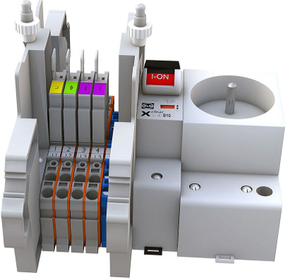 Shirit matës elektrik Wago 847-1053, me mbrojtje, prizë njëfazore