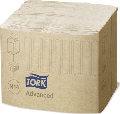 Peceta dispenseri Tork Xpressnap Fit N14, 2-shtresore, advanced, ngjyrë natyrale