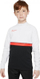 Bluza sportive Nike DF Academy 21 Drill Top Jr, Dri FIT, për kalamaj, e bardhë e zezë me të kuqe