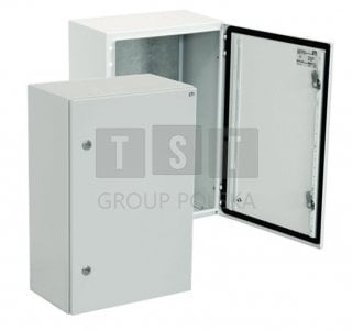 Kuti elektrike hermetike Jantar Rh, IP65, metalike, gri RAL7035